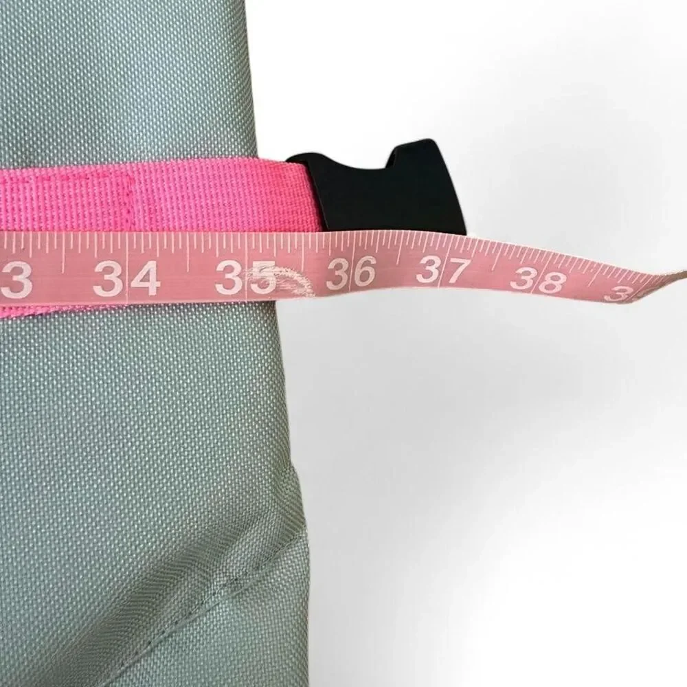 Shark Fin Dog Life Jacket Pink Gray Adjustable Pet Flotation Vest L